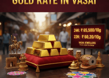 Gold rate in Vasai
