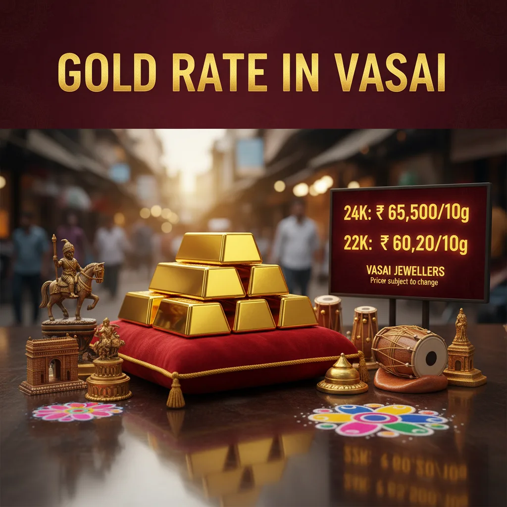 Gold rate in Vasai