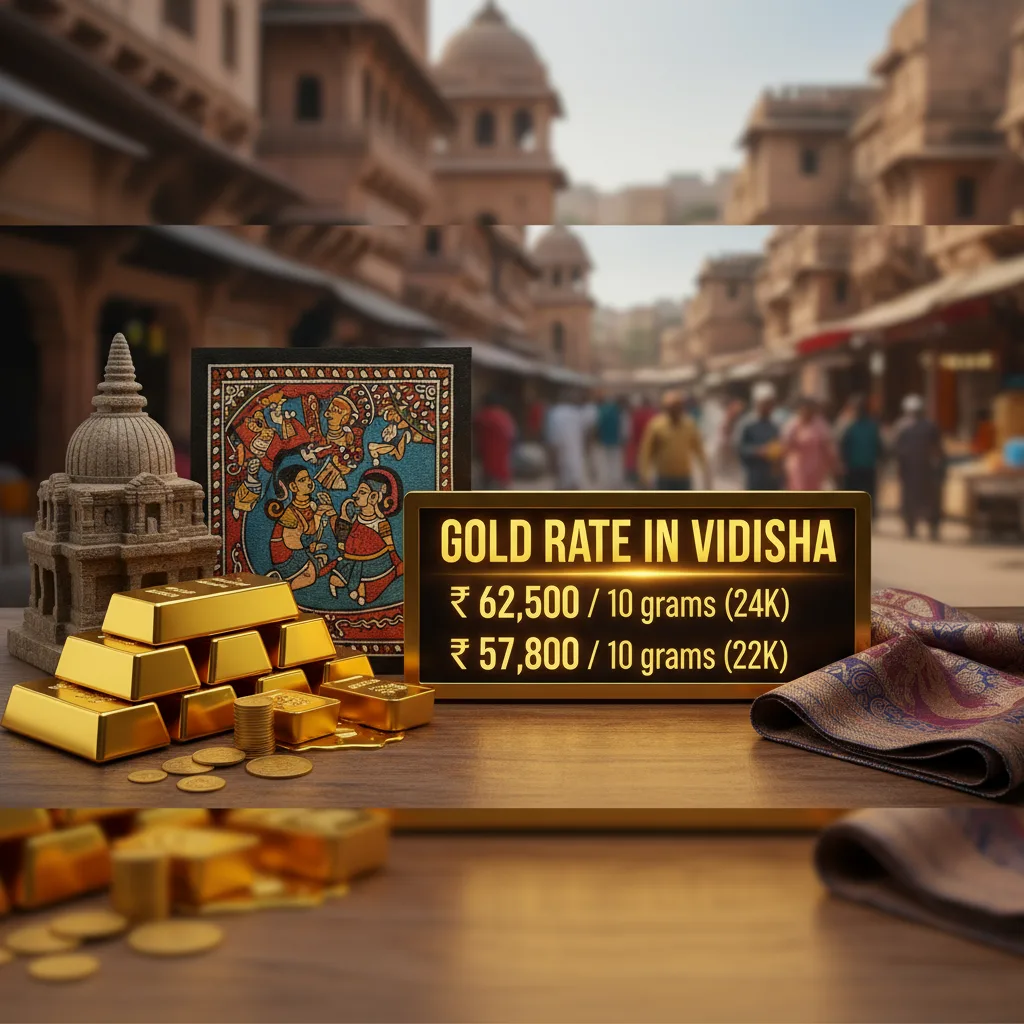 Gold Rate in Vidisha