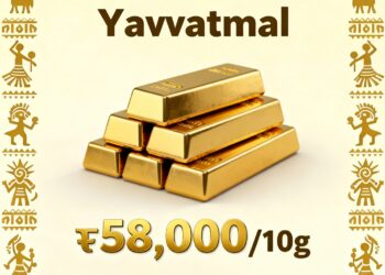 Gold rate in yavatmal