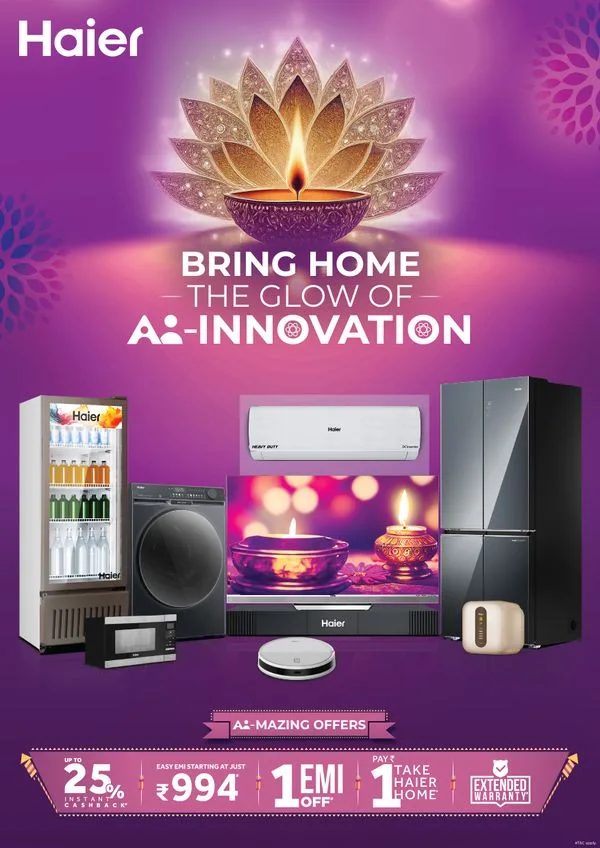 Haier Diwali Offers
