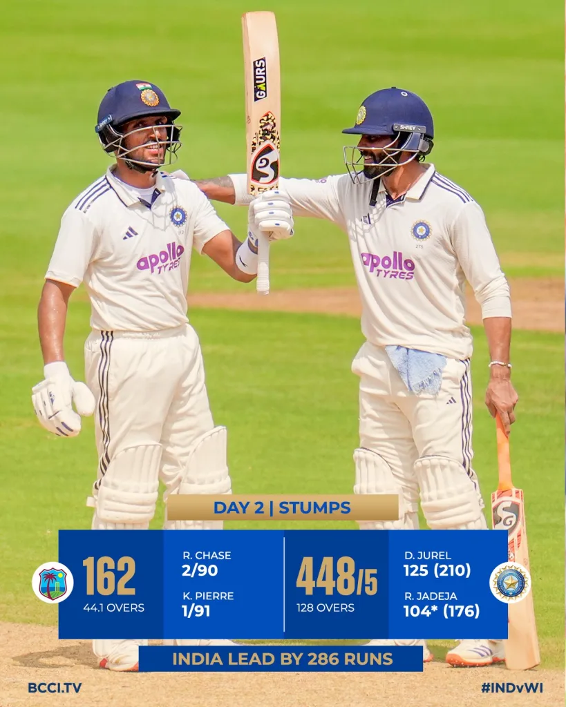 India vs west indies 1st test