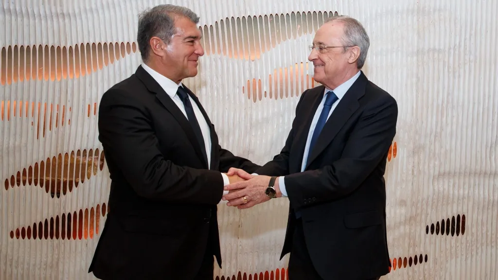 Joan laporta and florentino