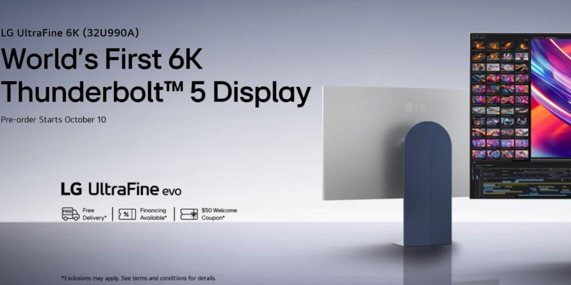 Lg ultrafine evo 6k monitor