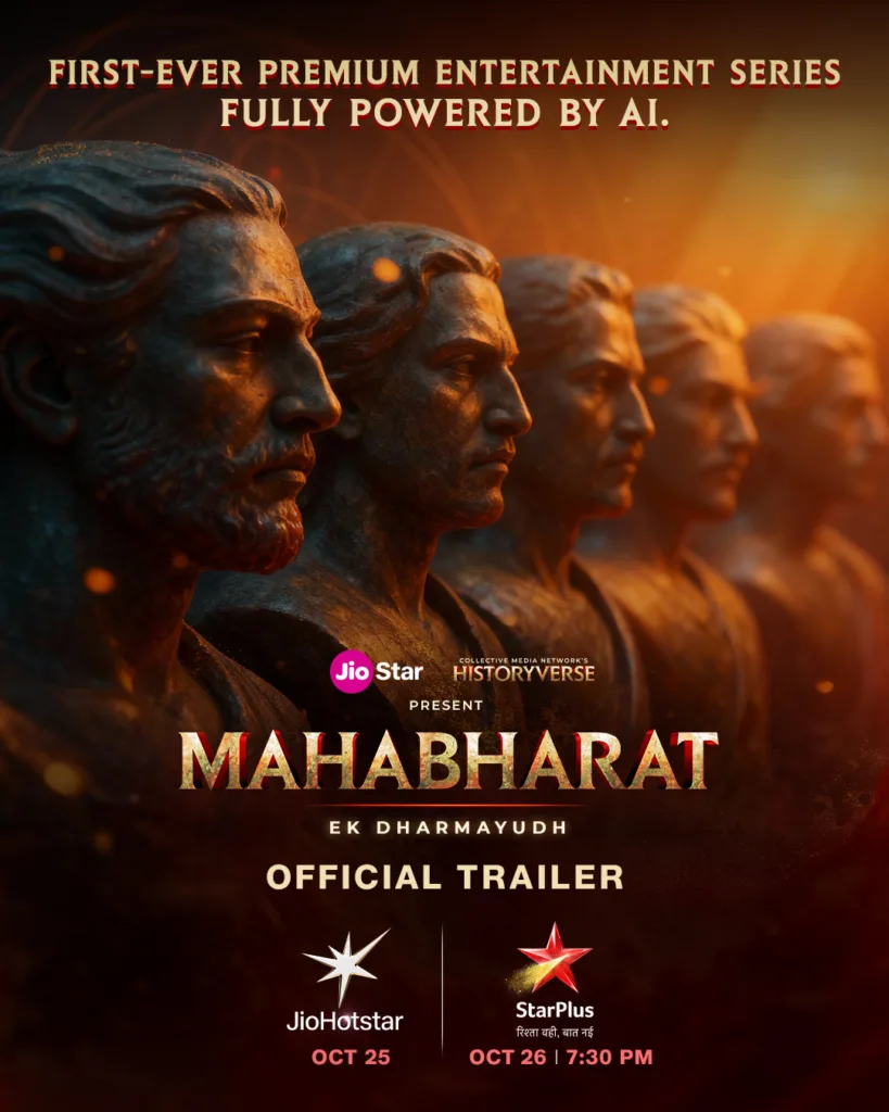 Mahabharat: Ek Dharmayudh - India's First AI-Powered Epic Series on JioHotstar 3 Mahabharat: Ek Dharmayudh