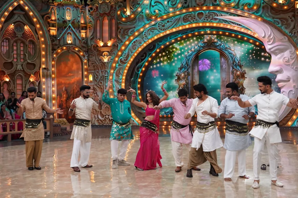Mallika Sherawat Sets Pati Patni Aur Panga on Fire: Bollywood Diva's Glamorous Return to Reality TV 1 Mallika Sherawat Mallika Sherawat Sets Pati Patni Aur Panga on Fire: Bollywood Diva's Glamorous Return to Reality TV