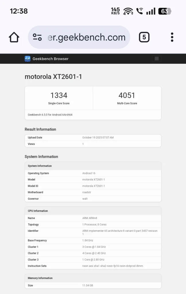 Moto Edge 70 Spotted on Geekbench with Snapdragon 7 Gen 4 2 Moto Edge 70 2 1 Moto Edge 70 Spotted on Geekbench with Snapdragon 7 Gen 4
