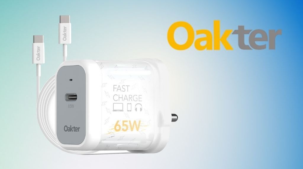 Oakter 65w gan charger