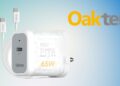 Oakter 65w gan charger