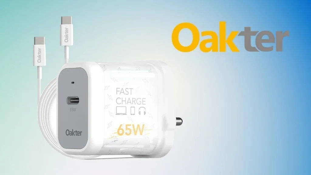 Oakter 65w gan charger