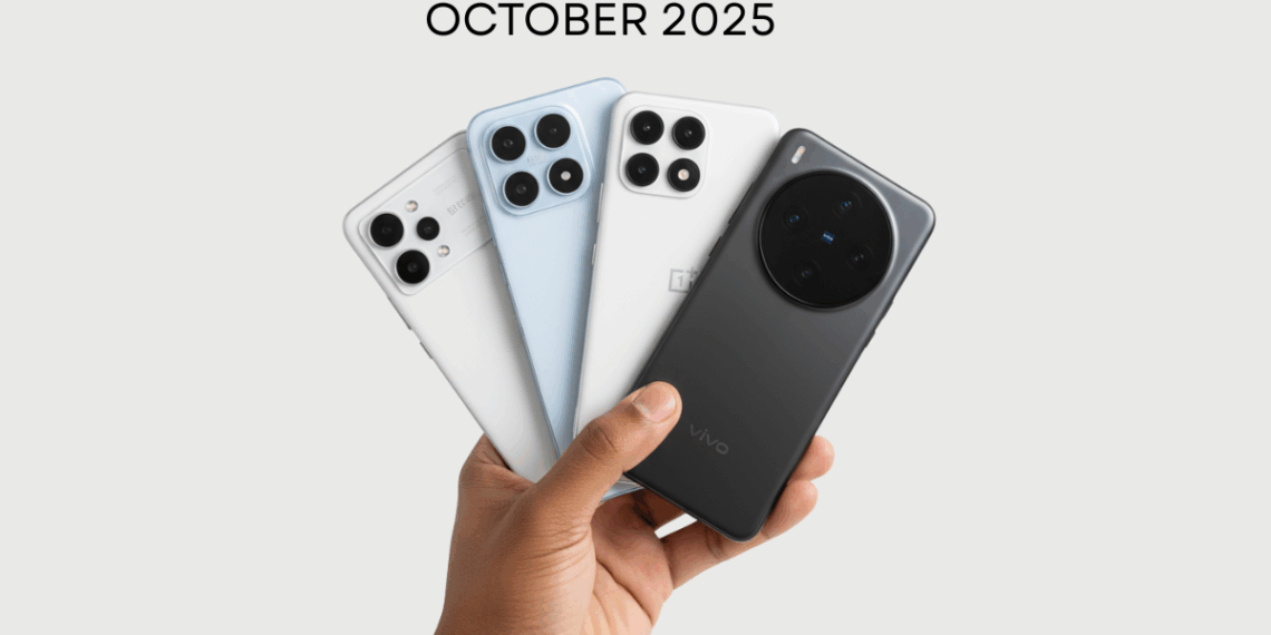October 2025 smartphone launches