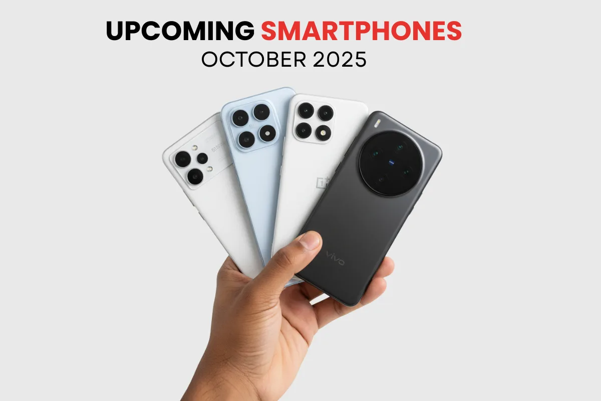 October 2025 smartphone launches