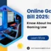 Online gaming rules 2025