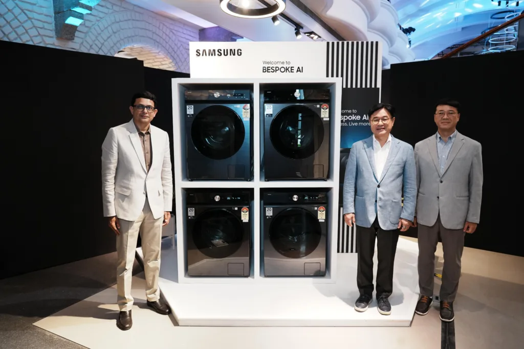 Samsung's AI Washer Dryer Now Made in India at Chennai Plant 3 Samsung Bespoke AI Washer Dryer 1 1 Samsung's AI Washer Dryer Now Made in India at Chennai Plant