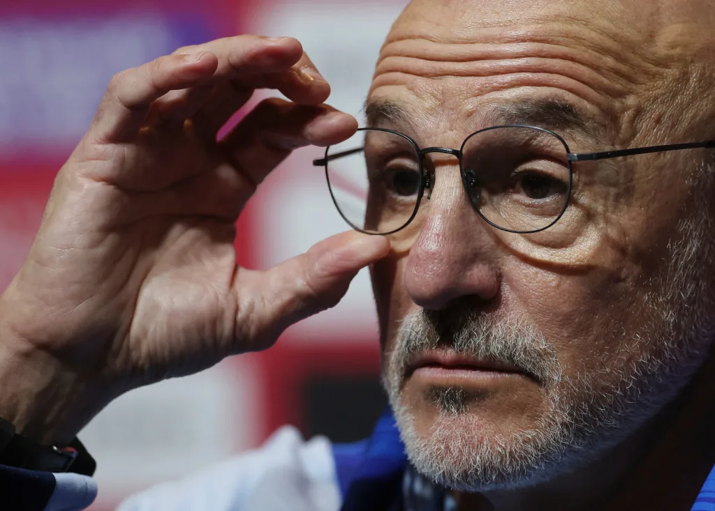 Spain's coach luis de la fuente