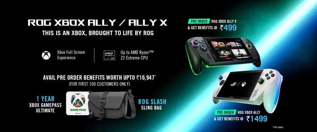ROG Xbox Ally & Ally X India Launch: Price Starts ₹69,990 2 Xbox Ally Ally X 2 2 ROG Xbox Ally & Ally X India Launch: Price Starts ₹69,990