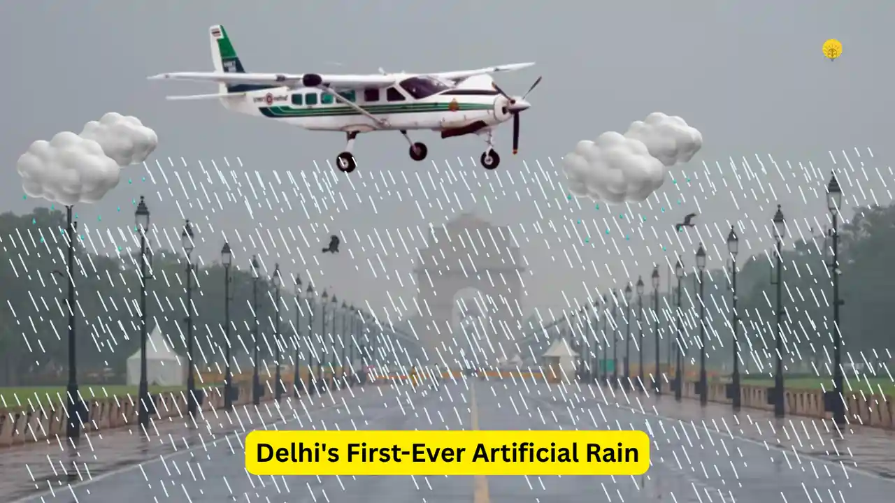 Delhi’s First Artificial Rain on Oct 29: Can Cloud Seeding Really Beat Pollution?