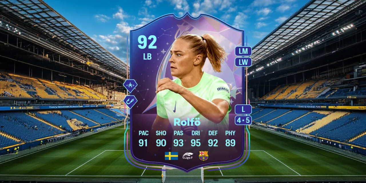 EA FC26 Fridolina Rolfö Ultimate Scream SBC Leaked: Expected Stats, Cost & Is She Worth It?