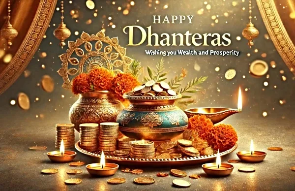 Happy Dhanteras 2025: Best Wishes, Messages & Greetings to Share Prosperity 1 Dhanteras