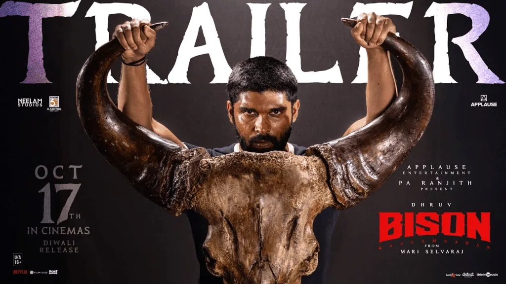 Bison Box Office Collection: Dhruv Vikram's Comeback Film Roars Towards Hit Status 2 image 1599 Bison Box Office Collection: Dhruv Vikram's Comeback Film Roars Towards Hit Status
