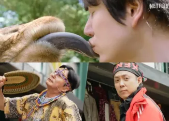 Kyuhyun Kisses a Giraffe in “Three Idiots in Kenya” – Netflix’s First Na Young Suk Original