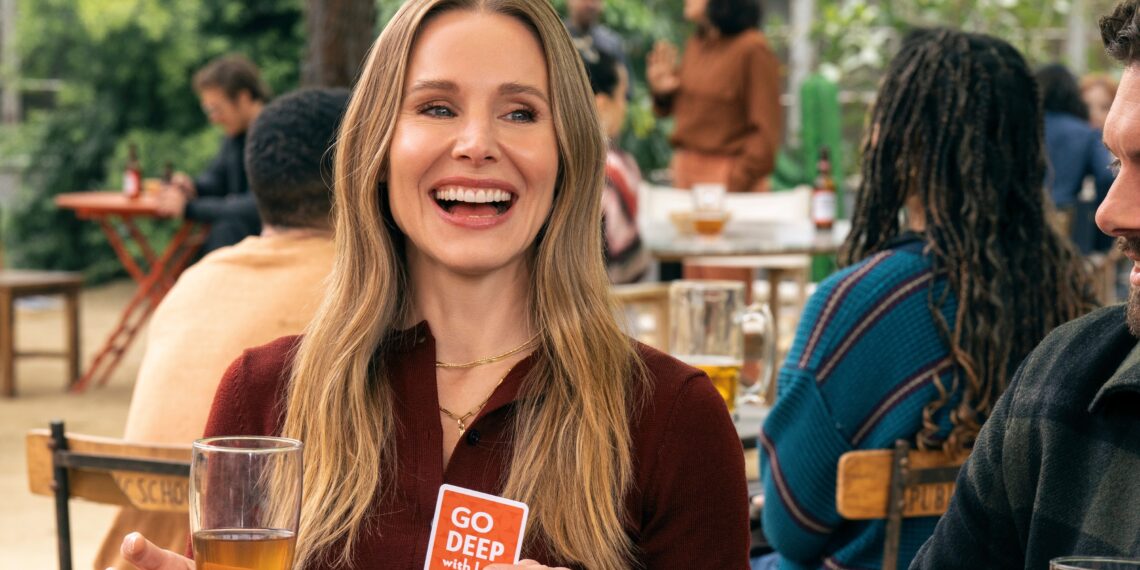 Nobody Wants This. Kristen Bell as Joanne in episode 209 of Nobody Wants This. Cr. Erin Simkin/Netflix © 2025