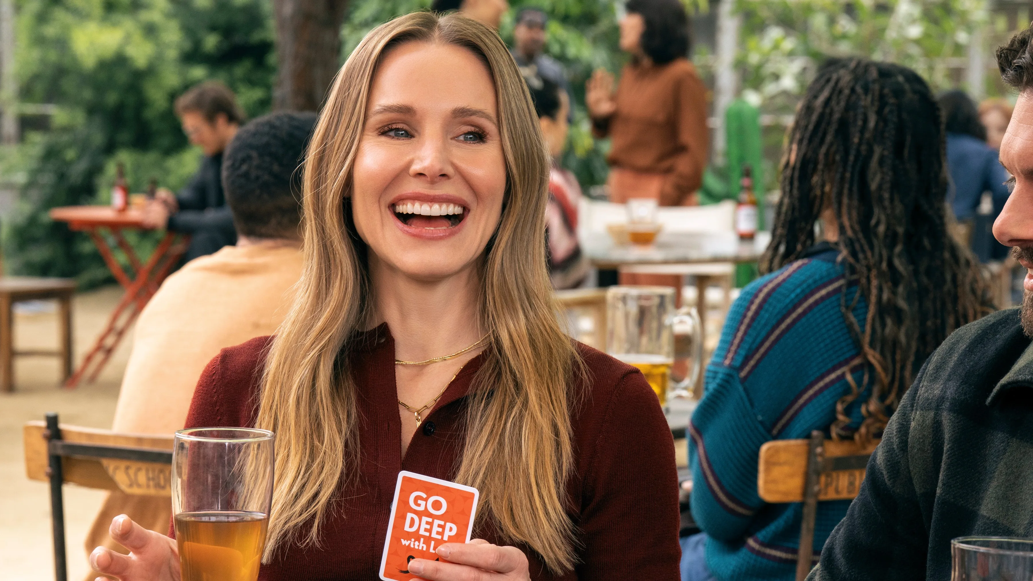 Nobody Wants This. Kristen Bell as Joanne in episode 209 of Nobody Wants This. Cr. Erin Simkin/Netflix © 2025