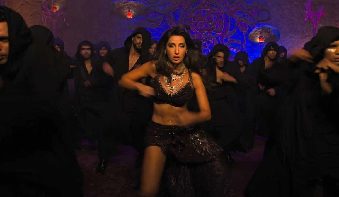 Dilbar Ki Aankhon Ka Song: Nora Fatehi Returns with Explosive Dance Performance in Thamma