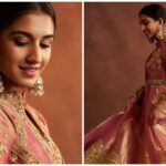 Radhika Merchant’s Diwali Glam: The Pink-Gold Abu Jani Sandeep Khosla Anarkali That Stole Hearts