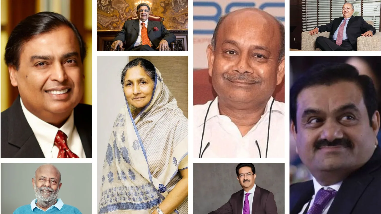 Get A Magnificent List of Top 10 Richest man in India 2025