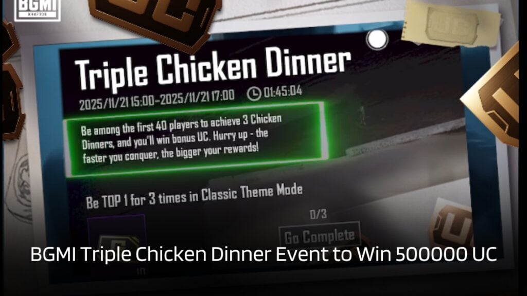 Triple Chicken Dinner