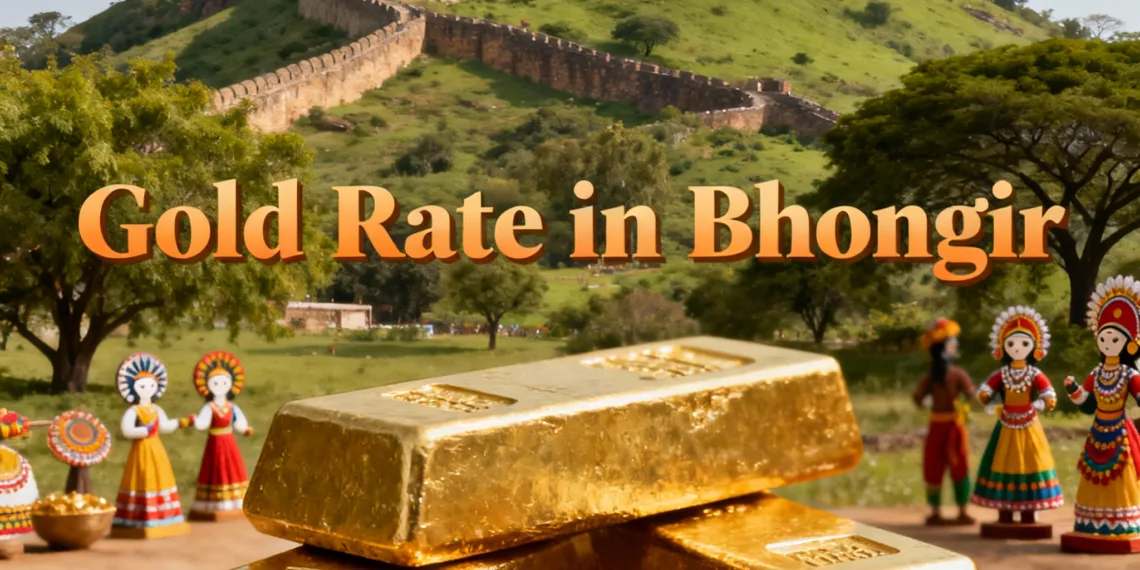 Gold rate in Bhongir