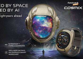 Fastrack Smart Cosmix: India's First Space-Inspired AI Smartwatch Launches at ₹6,499