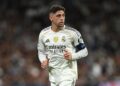 MADRID, SPAIN - OCTOBER 22: Federico Valverde  of Real Madrid
looks on during the UEFA Champions League 2025/26 League Phase MD3 match between Real Madrid C.F. and Juventus at Estadio Santiago Bernabeu on October 22, 2025 in Madrid, Spain. (Photo by Denis Doyl