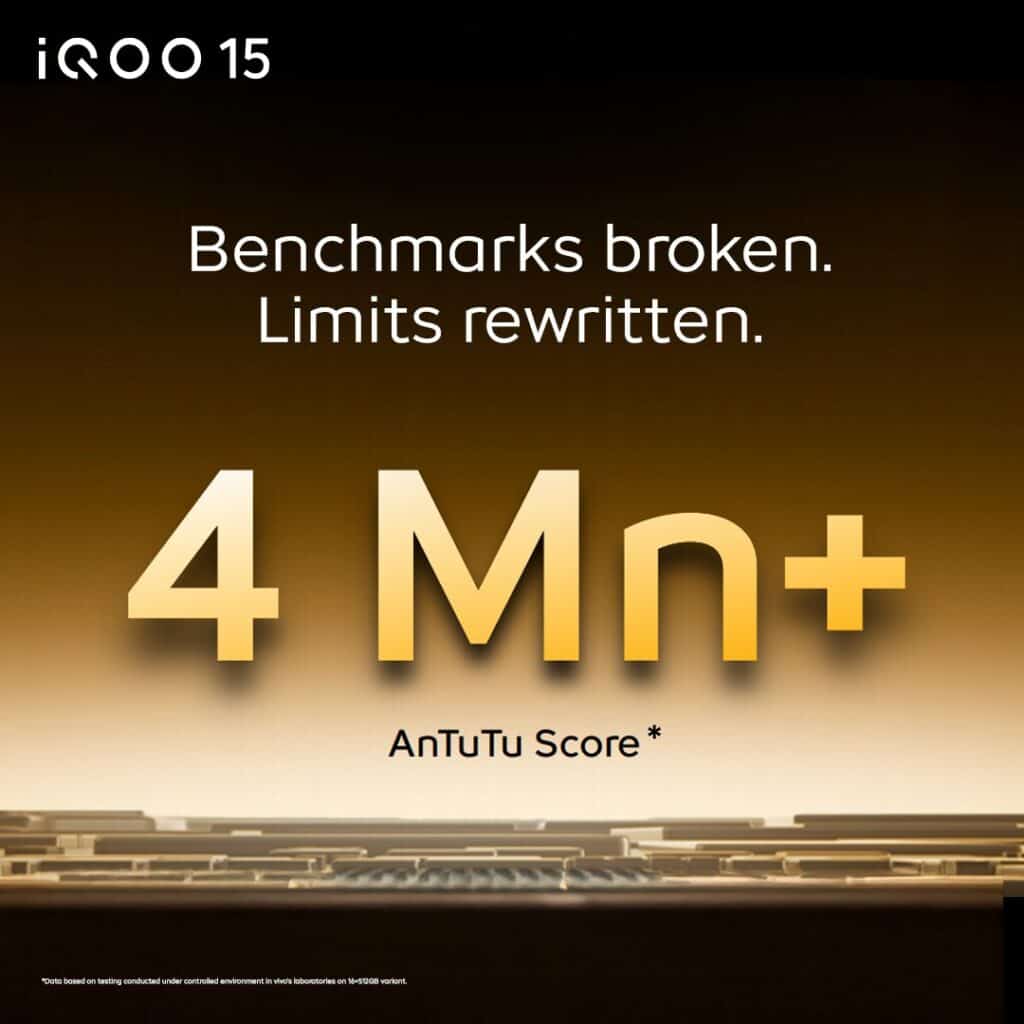 The GOAT of Performance Smartphones is Here: iQOO 15 Launches in India