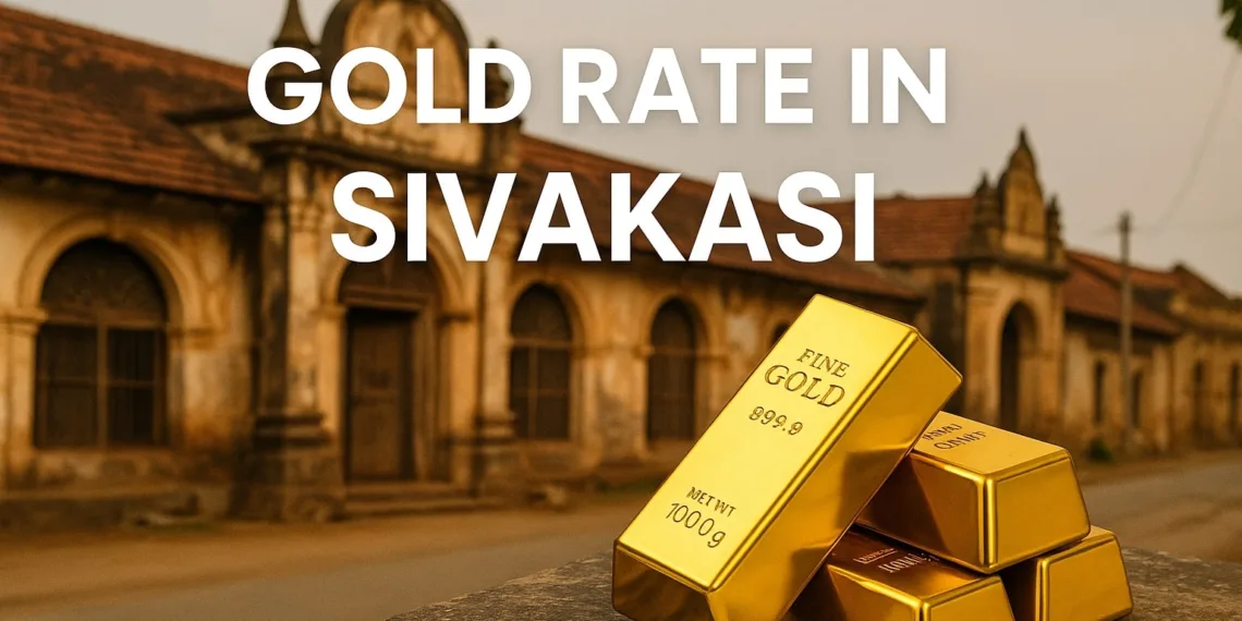Gold rate Sivaksi