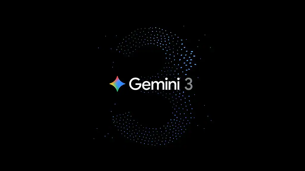 A striking image of the Gemini 3 logo featuring a digital space-inspired design with a celestial theme representing NASA's space exploration.