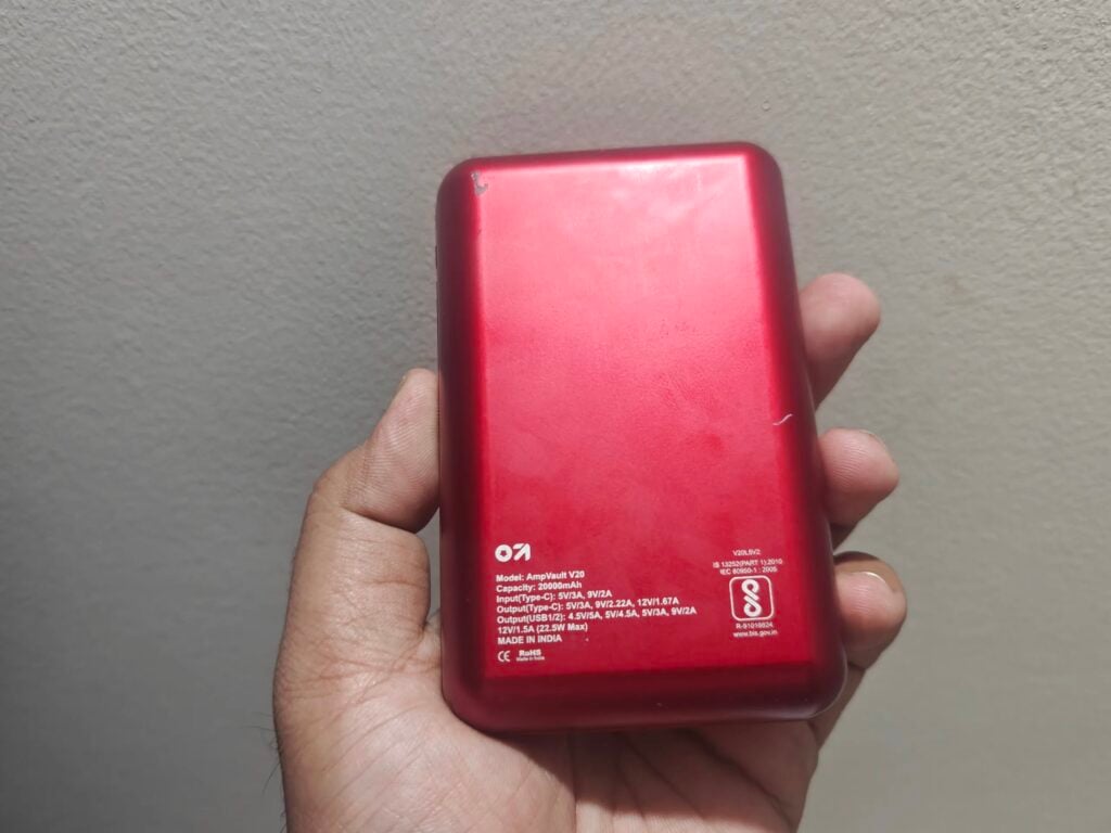 GOBOULT Ampvault V20 20000mAh Power Bank Review: Compact Powerhouse Under Rs. 1,000