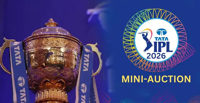 IPL 2026 Auction Purse Revealed: KKR Leads with ₹64.3 Crore, MI Trails with ₹2.75 Crore