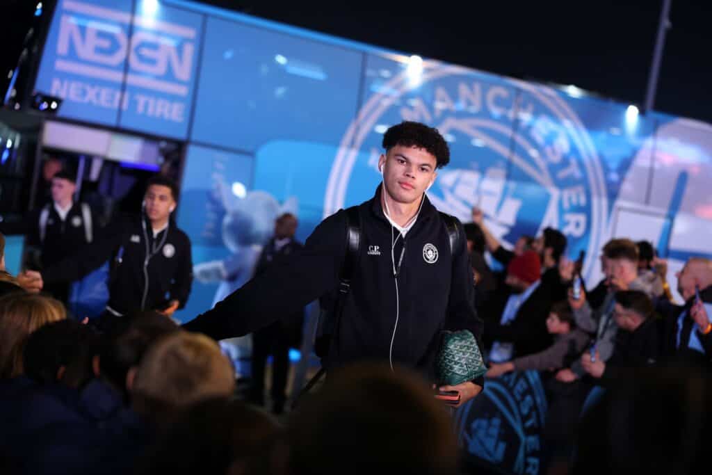 Man City's Nico O'Reilly