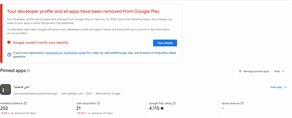 Google Play Console 
