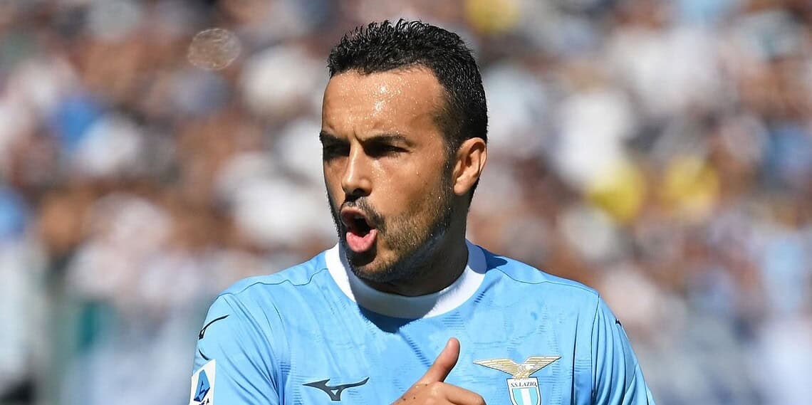 The Lazio footballer Pedro Rodriguez during the Lazio-Roma match at the Olimpico stadium. Rome (Italy), September 21st, 2025 (Photo by Massimo Insabato/Archivio Massimo Insabato/Mondadori Portfolio via Getty Images)