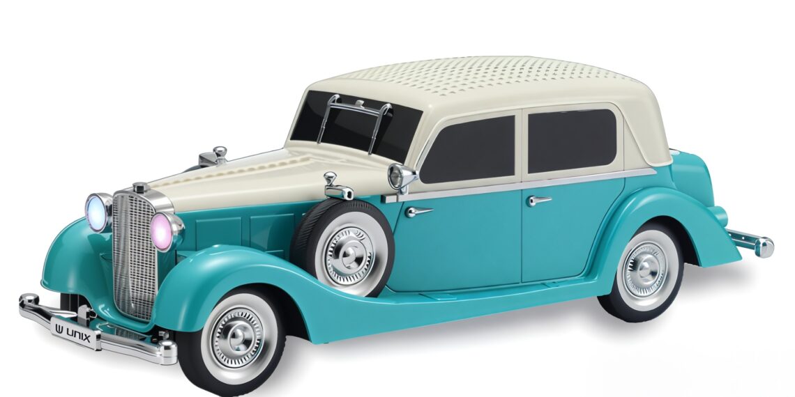 Unix introduces two vintage car-shaped Bluetooth speakers - Capri 52 and Pontiac 34