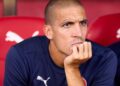 GIRONA, SPAIN - AUGUST 29: Oriol Romeu of Girona FC looks on from the bench prior to the LaLiga EA Sports match between Girona FC and CA Osasuna at Montilivi Stadium on August 29, 2024 in Girona, Spain. (Photo by Alex Caparros/Getty Images)