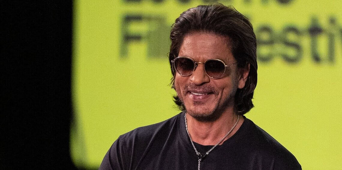 LOCARNO, SWITZERLAND - AUGUST 11: Shah Rukh Khan attends the 77th Locarno Film Festival on August 11, 2024 in Locarno, Switzerland. (Photo by Alessandro Levati/Getty Images)