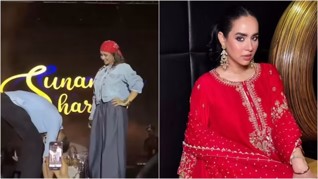 Sunanda Sharma Viral Video: Punjabi Star's Heartwarming Fan Hug Breaks the Internet!
