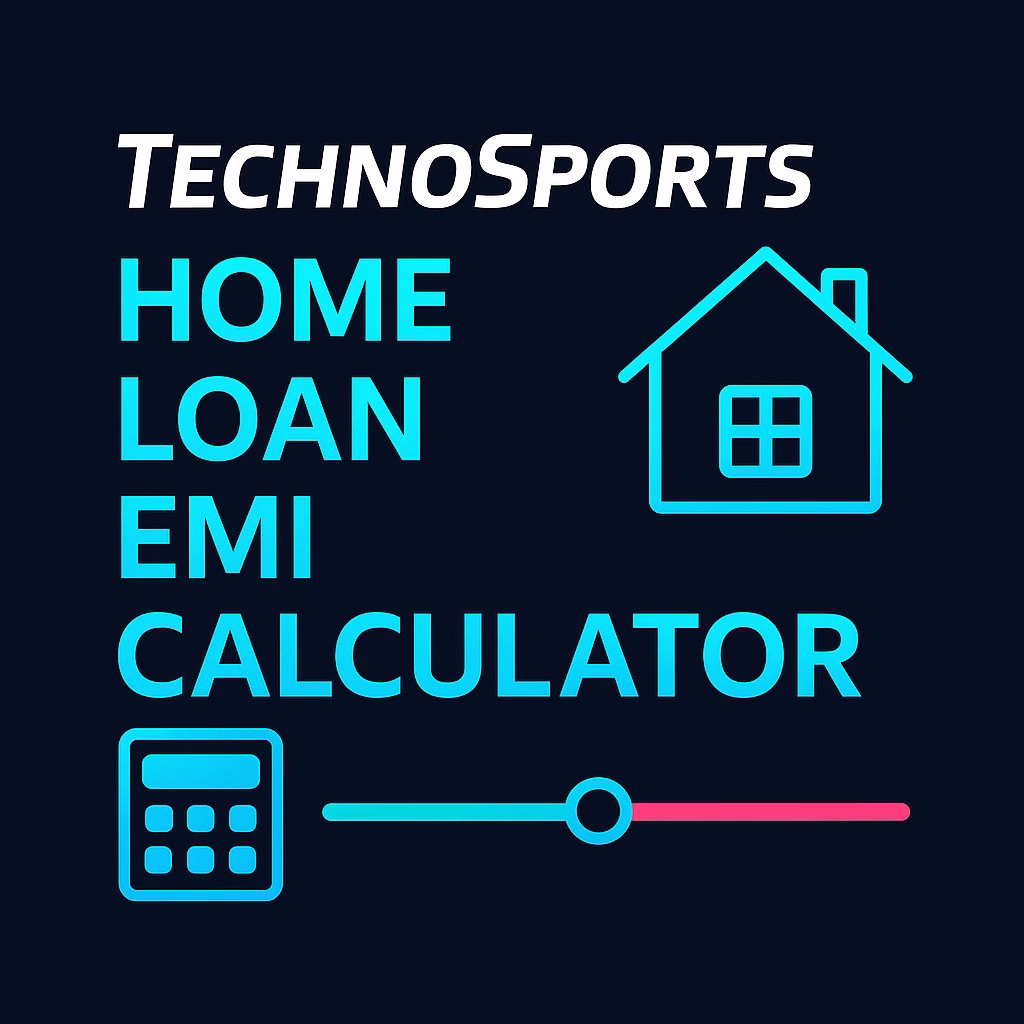 Home Loan EMI Calculator 2025 – Check Your Monthly EMI Instantly