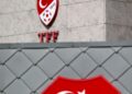 ISTANBUL, TURKEY - SEPTEMBER 22: A photo shows the logo and sign board of 'Turkish Football Federation' in Istanbul, Turkey on September 22, 2018. (Photo by Emrah Yorulmaz/Anadolu Agency/Getty Images)