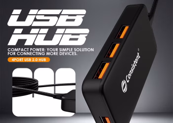 Consistent Launches Smart 4-Port USB Hub for Multi-Device Users