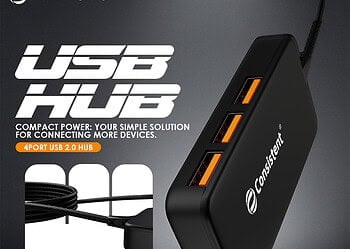 Consistent Launches Smart 4-Port USB Hub for Multi-Device Users